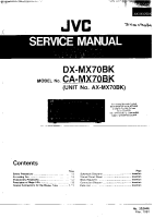 JVC CAMX-70-BK-Service-Manual